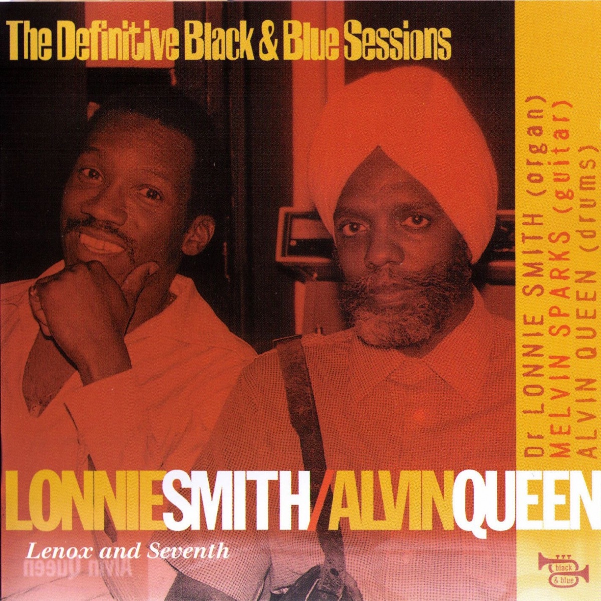 Lenox and Seventh: The Definitive Black & Blue Sessions by Lonnie Smith & Alvin Queen album cover