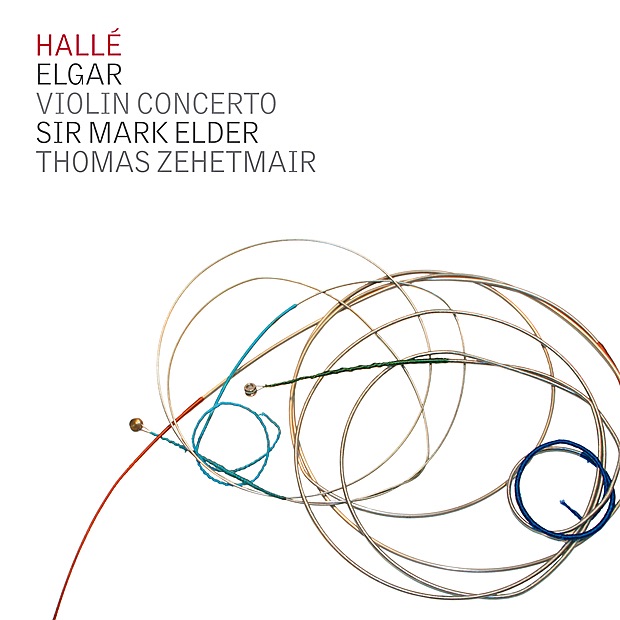 Elgar: Violin Concerto, The Kingdom Prelude, The Dream of Gerontius Prelude and the Angel's Farewell by Hallé, Sir Mark Elder, Thomas Zehetmair & Alice Coote album cover