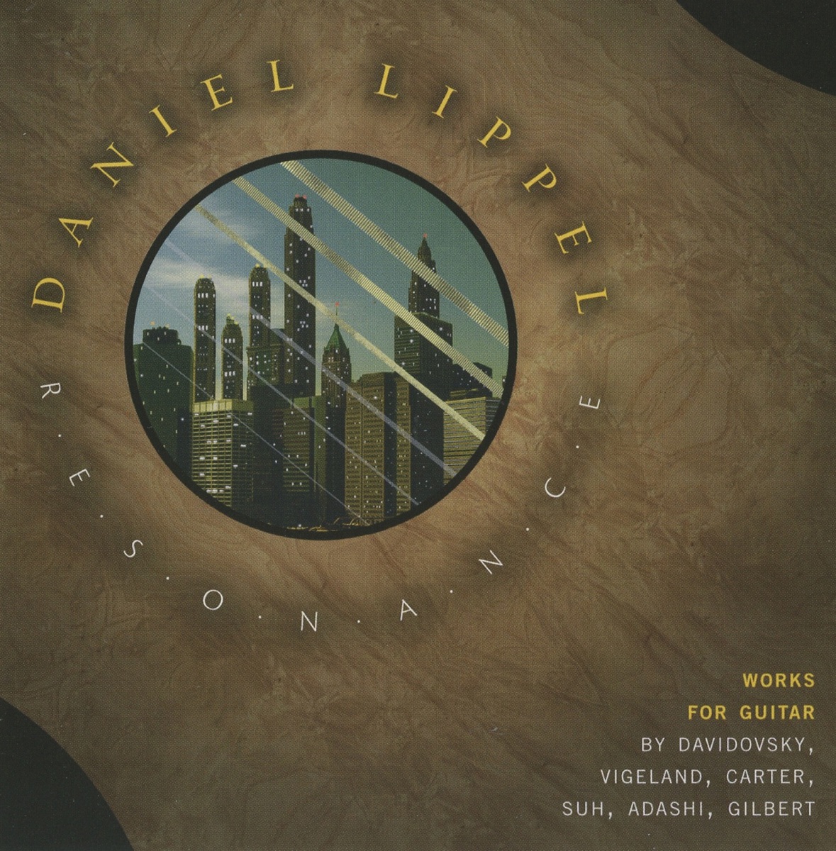 Resonance by Mario Davidovsky, Daniel Lippel & Peter Gilbert album cover