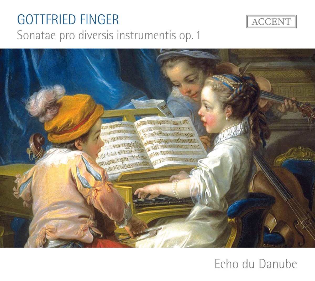 Finger: Sonatae pro diversis instrumentis, Op. 1 by Echo du Danube Ensemble & Christian Zincke album cover