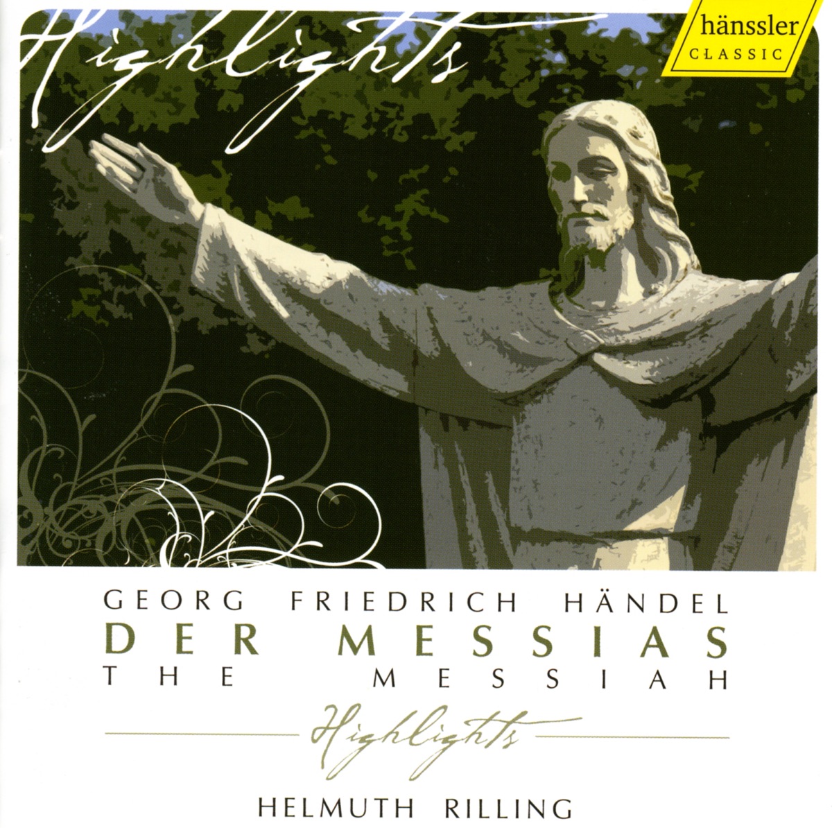 Der Messias by Roberto Sacca, Cornelia Kallisch, Donna Brown, Alastair Miles, Gächinger Kantorei Stuttgart, Helmuth Rilling & Stuttgart Bach Collegium album cover
