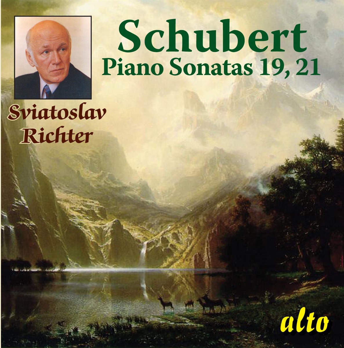 Sviatoslav Richter plays Schubert - Sonatas Nos. 19 & 21 by Sviatoslav Richter album cover