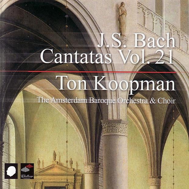 Bach: Cantatas, Vol. 21 by Amsterdam Baroque Choir, Amsterdam Baroque Orchestra & Ton Koopman album cover