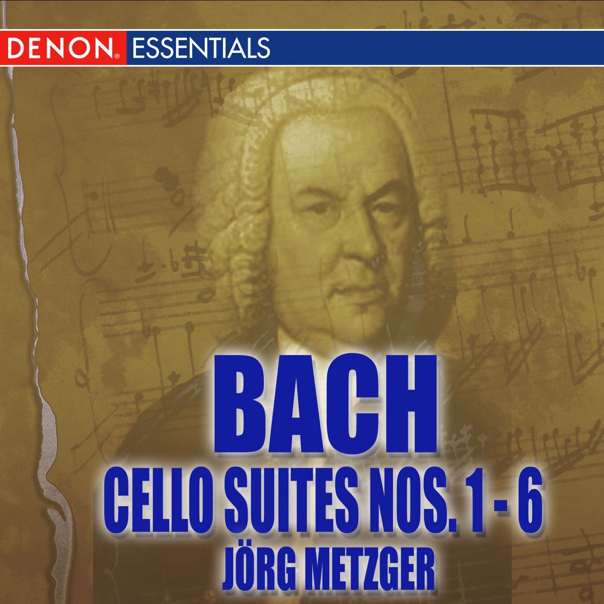 Bach: Cello Suites BWV 1007-1012 by Jörg Metzger album cover