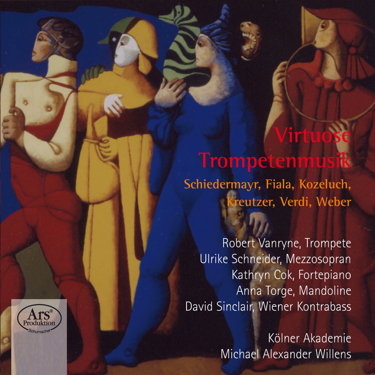 Forgotten Treasures, Vol. 9 by Die Kölner Akademie, Ulrike Schneider, Michael Alexander Willens, Robert Vanryne, David Sinclair, Kathryn Cok & Anna Torge album cover