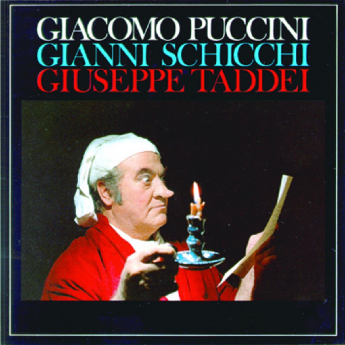 Gianni Schicchi by Alfredo Simonetto album cover