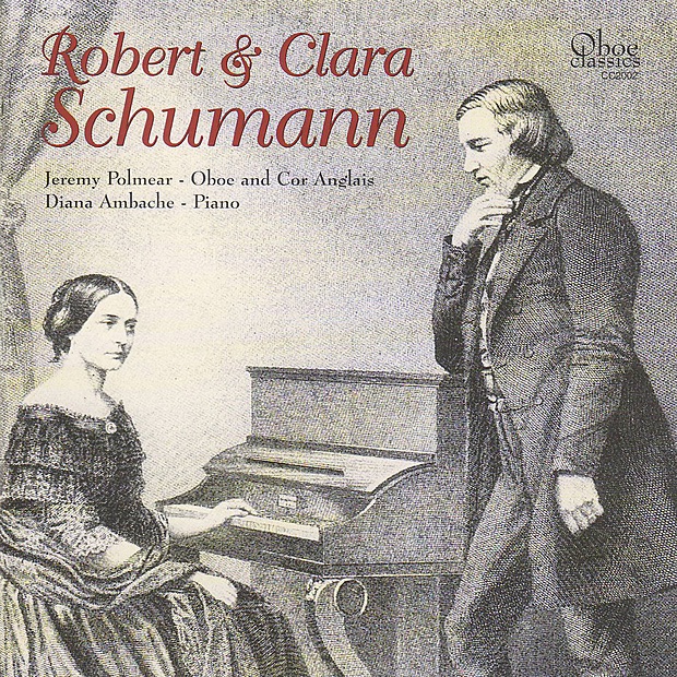 Robert & Clara Schumann by Diana Ambache & Jeremy Polmear album cover