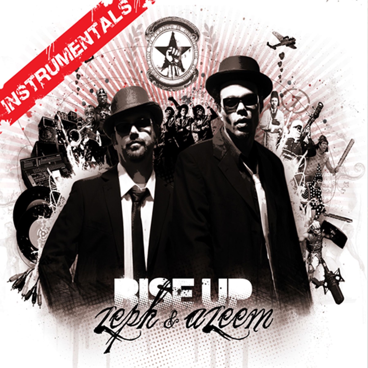 Rise Up - Instrumentals by Zeph & Azeem album cover