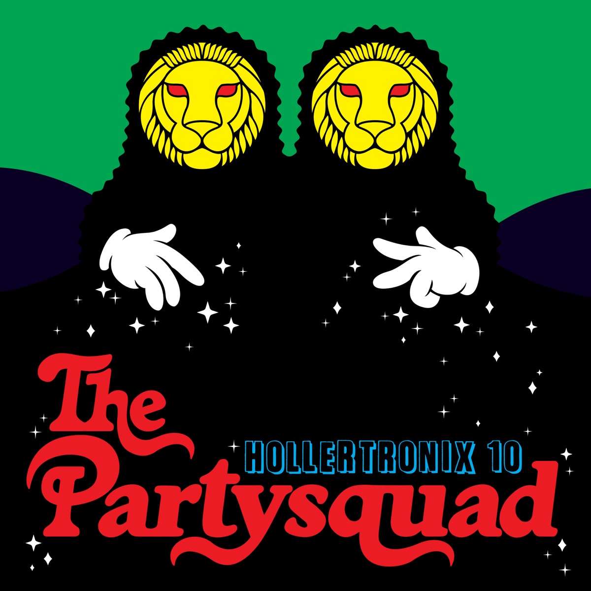 Hollertronix #10 - EP by The Partysquad album cover