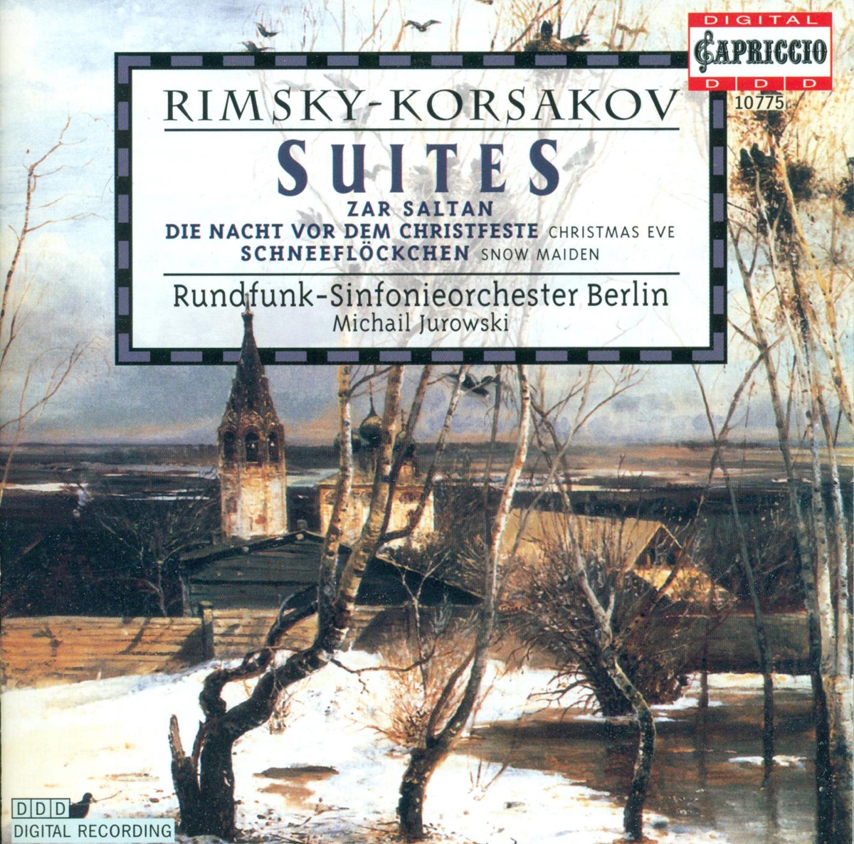 Rimsky-Korsakov: The Tale of Tsar Saltan Suite by Michail Jurowski & Rundfunk-Sinfonieorchester Berlin album cover