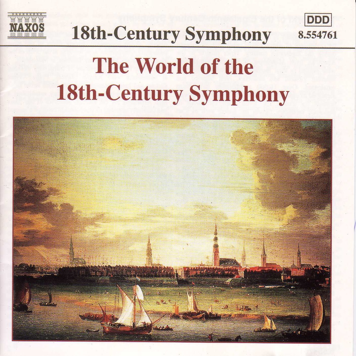 World of the 18Th Century Symphony (The) by Northern Chamber Orchestra, Nicholas Ward, Uwe Grodd, Nicolaus Esterházy Sinfonia, Christian Benda, Capella Istropolitana, Camerata Budapest, Hanspeter Gmür, Failoni Orchestra, Budapest, Swedish Chamber Orchestra & Petter Sundkvist album cover