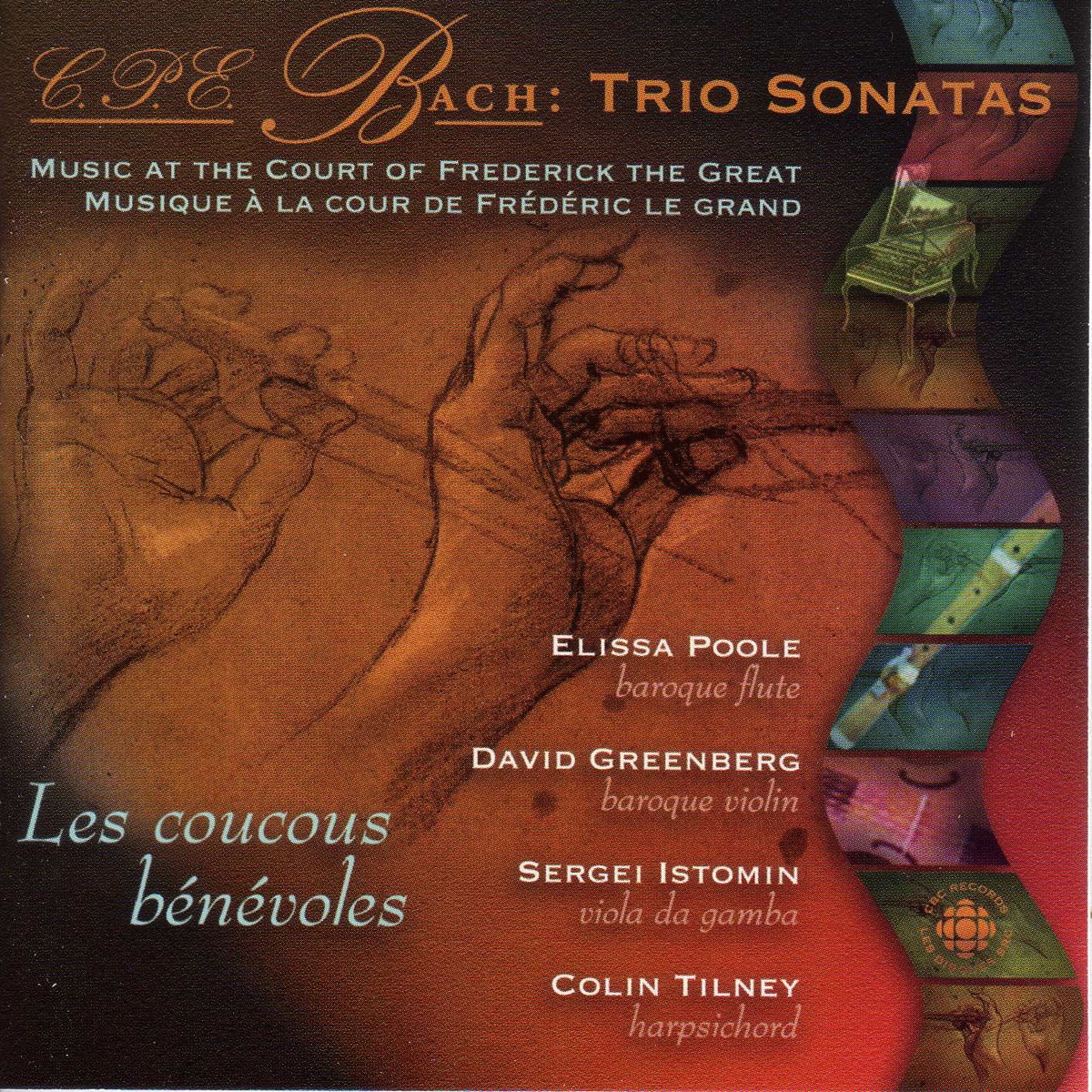 Bach, C.P.E.: Trio Sonatas by Sergei Istomin, David Greenberg, Colin Tilney & Elissa Poole album cover