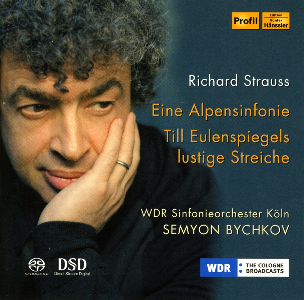 Strauss, R.: An Alpine Symphony - Till Eulenspiegel by Semyon Bychkov & West German Radio Symphony Orchestra album cover
