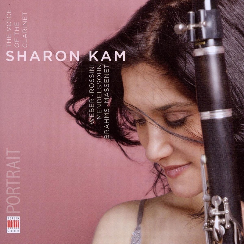 The Voice of the Clarinet by Sharon Kam album cover