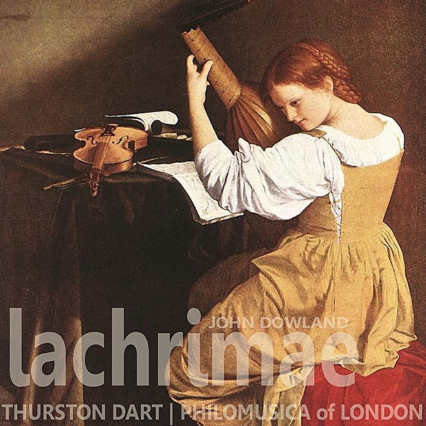Dowland: Lachrimae by Philharmonia of London & Thurston Dart album cover