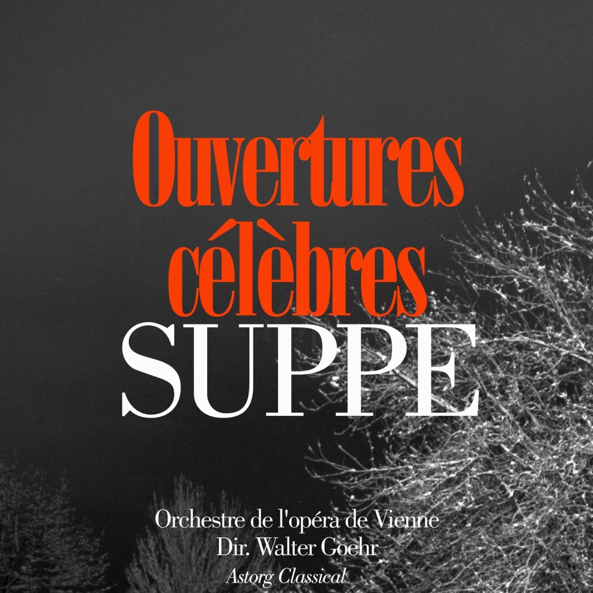 Franz von Suppé : Ouvertures célèbres (Famous overtures) by Orchestre de L'Opéra de Vienne & Walter Goehr album cover