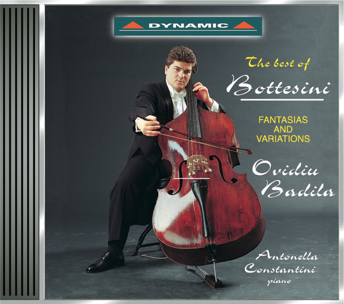 Bottesini: Double Bass Music, Vol. 1 - Fantasias and Variations by Ovidiu Badila & Antonella Costantini album cover