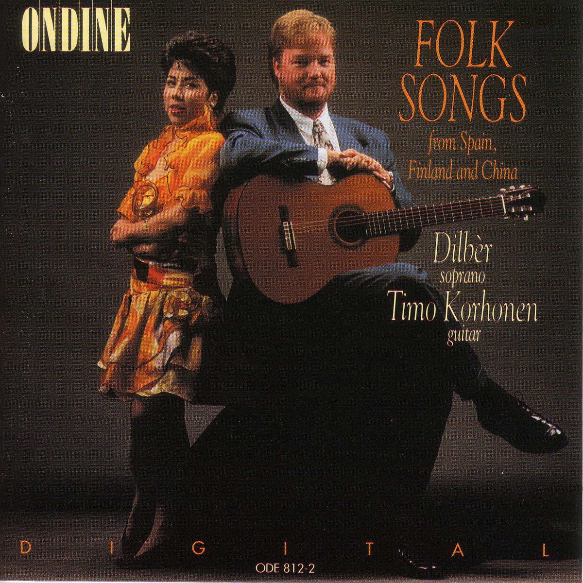 Folksongs from Spain, Finland and China by Dilber & Timo Korhonen album cover