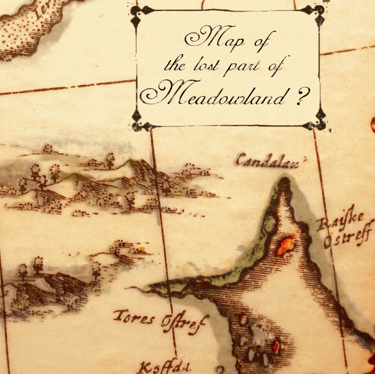 Map of the lost part of Meadowland? - EP by Meadowland album cover