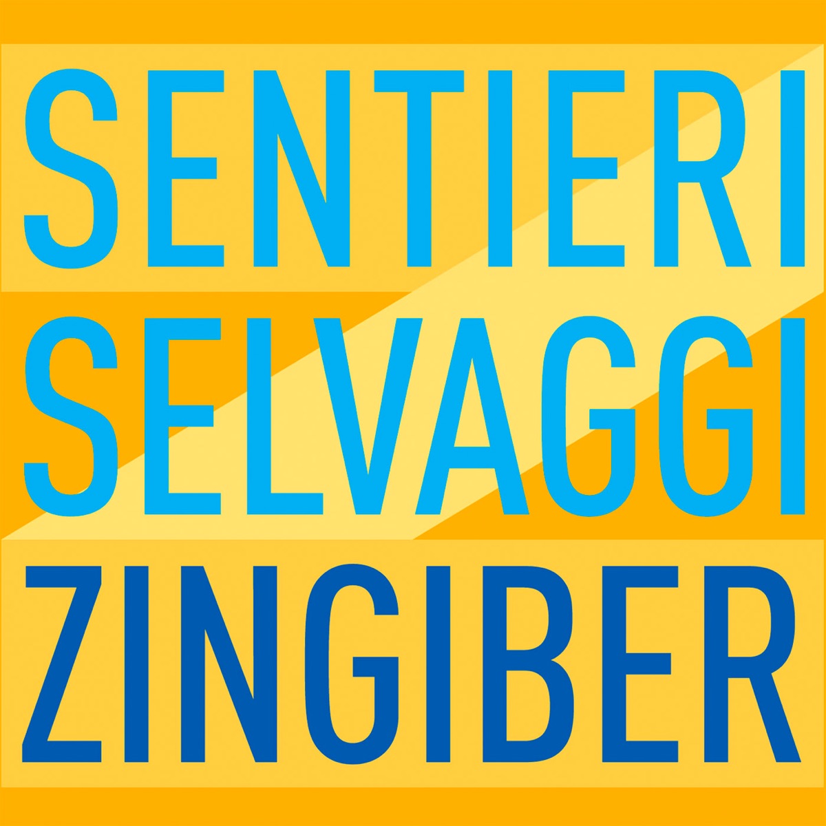 Zingiber by Carlo Boccadoro & Sentieri Selvaggi album cover
