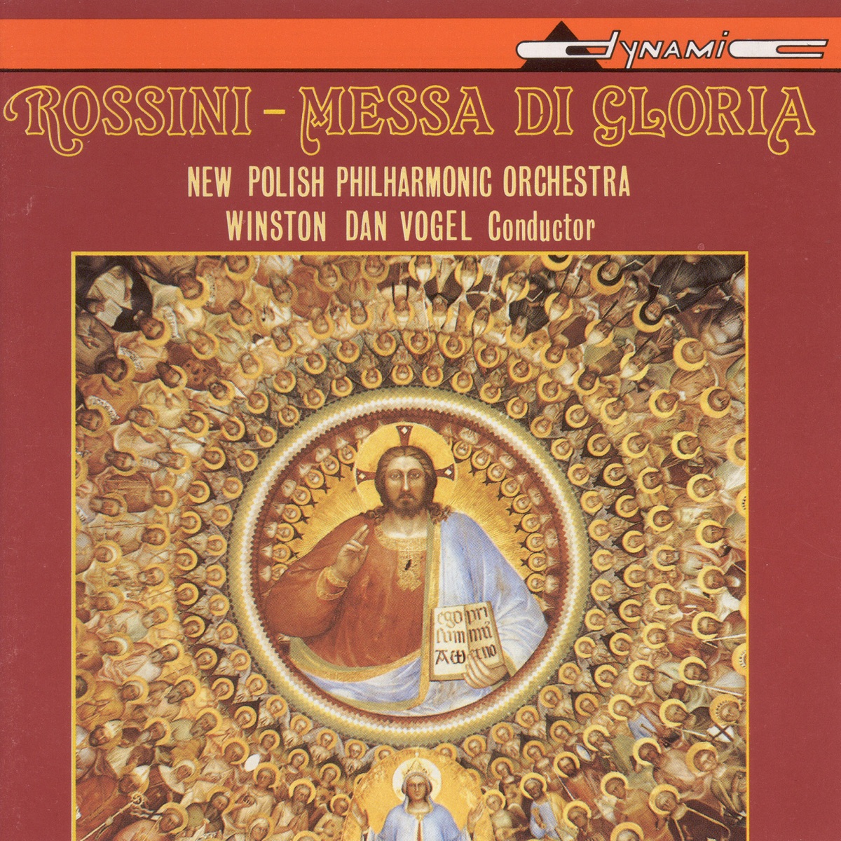 Rossini: Messa di Gloria by Piotr Kusiewicz, Cracow Concert Choir, Winston Dan Vogel & New Polish Philharmonic Orchestra album cover