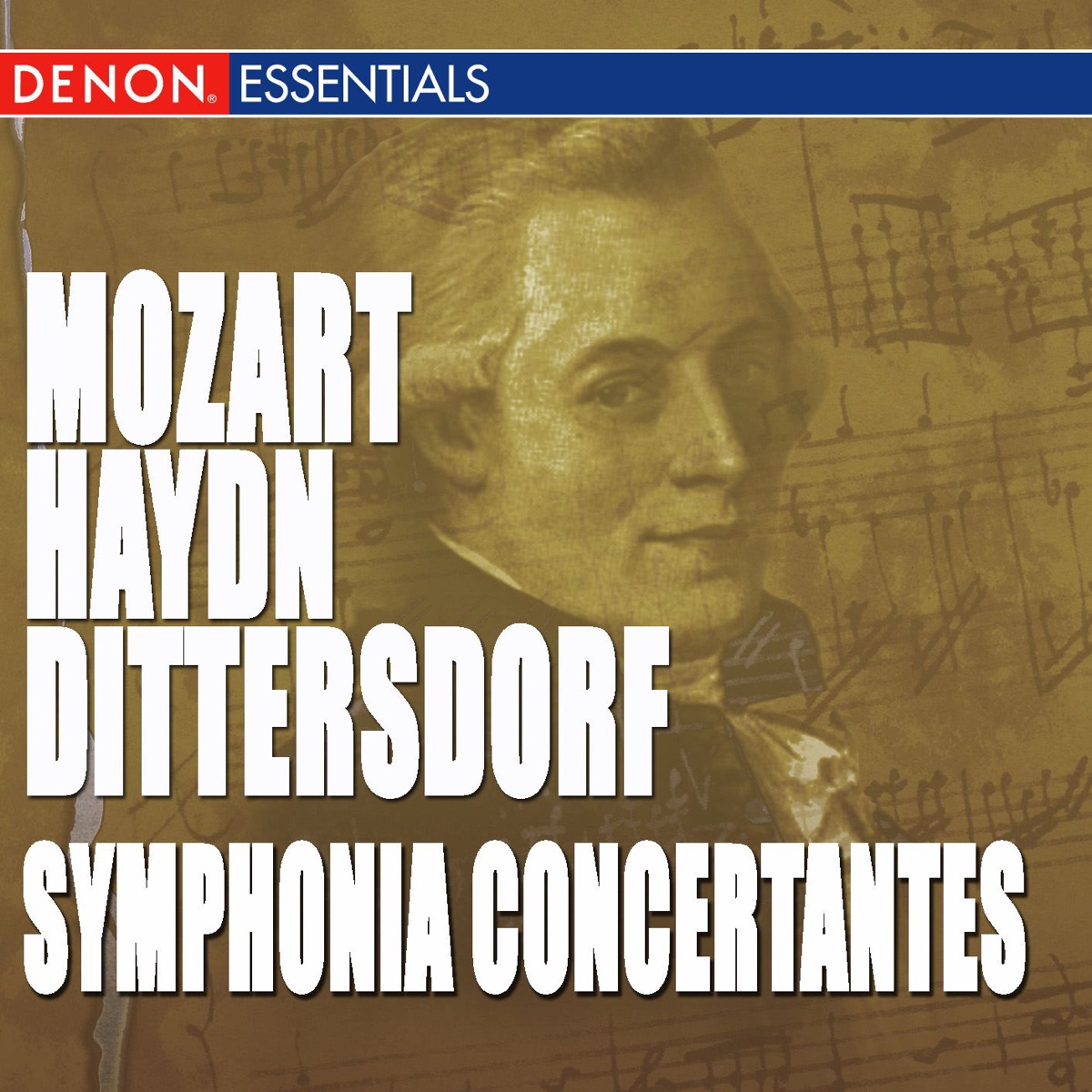 Dittersdorf: Symphony Concertante - Mozart: Sinfonia Concertante - Haydn: Sinfonia Concertante, Hob 105 by Moscow RTV Chamber Orchestra & Vladimir Fedoseyev album cover