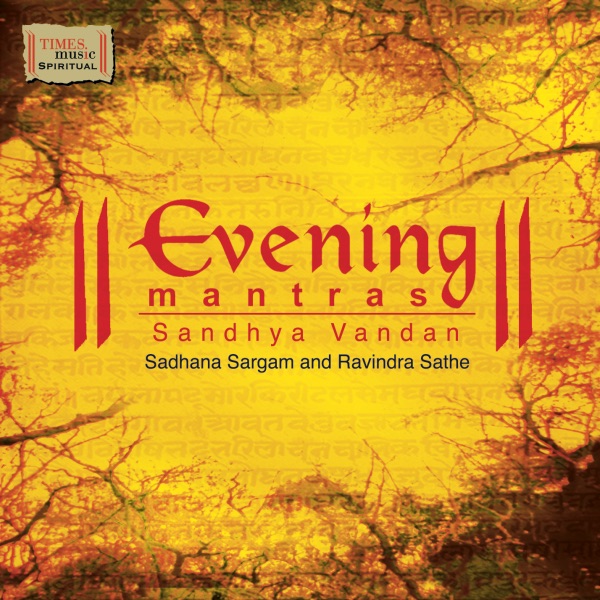 Evening Mantras by Ravindra Sathe & Sadhana Sargam album cover