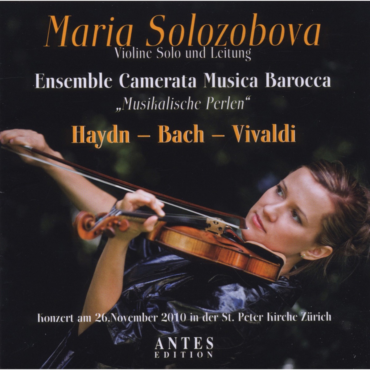 Musikalische Perlen by Maria Solozobova & Ensemble Camerata Music album cover