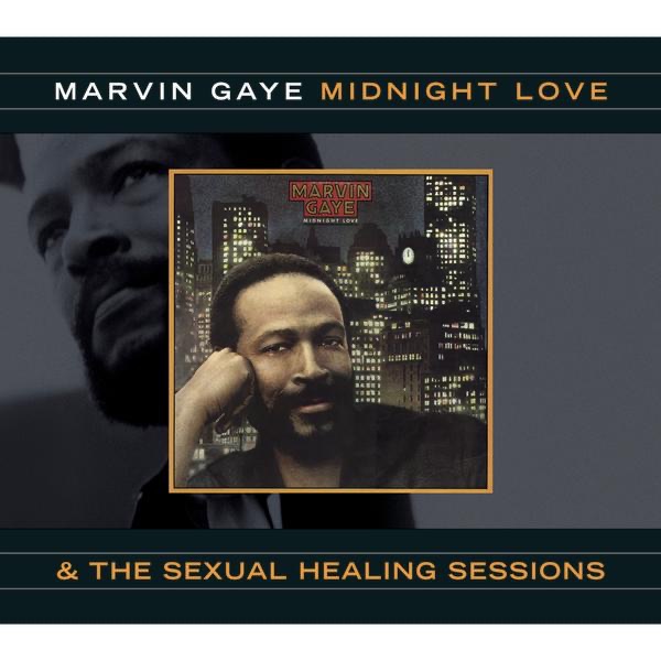 Midnight Love & The Sexual Healing Sessions by Marvin Gaye album cover