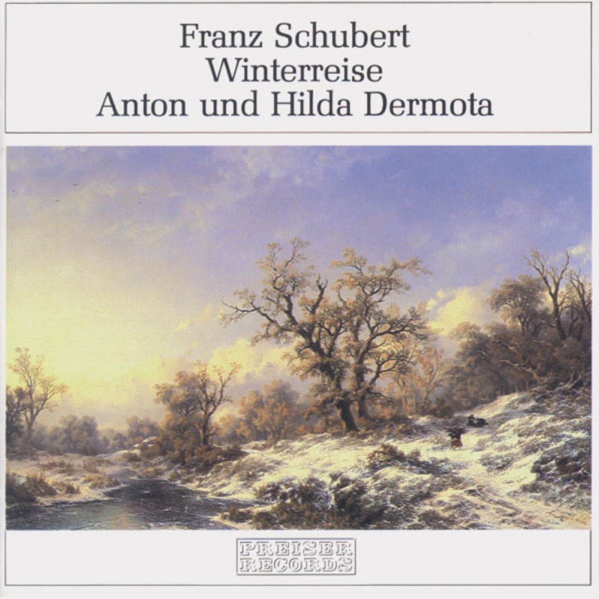 Winterreise by Anton Dermota album cover