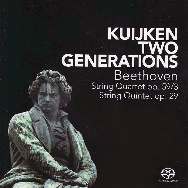 Kuijken Two Generations - Beethoven: String Quartets by Kuijken String Quartet album cover