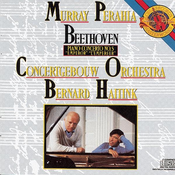 Beethoven: Piano Concerto No. 5, Op. 73 "Emperor" by Bernard Haitink, Murray Perahia & Royal Concertgebouw Orchestra album cover