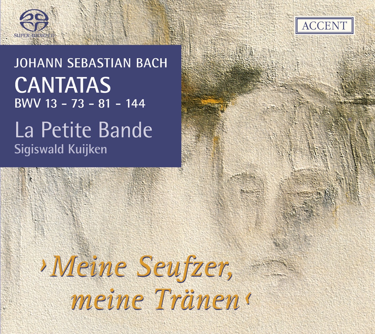 Bach, J.S.: Cantatas for the Complete Liturgical Year - Bwv 13, 73, 81, 144 by Christoph Genz, Jan Van der Crabben, Sigiswald Kuijken, Gerlinde Sämann, Petra Noskaiova & La Petite Bande album cover