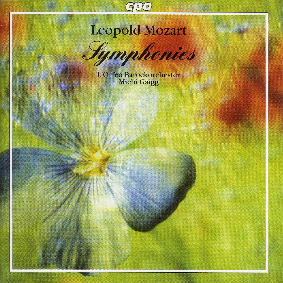 Mozart, L.: Symphonies by Michi Gaigg & L'Orfeo Baroque Orchestra album cover