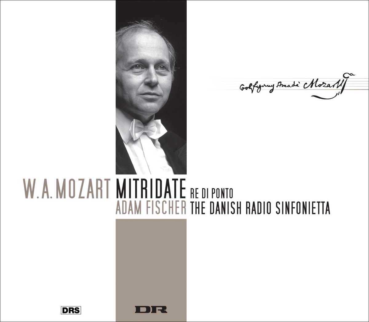 Mozart, W.A.: Mitridate, Re Di Ponto by Henriette Bonde-Hansen, Lisa Larsson, Ars Nova vocal ensemble, Ádám Fischer, Sine Bundgaard, Danish Radio Sinfonietta, Anders J. Dahlin, Kristina Hammarström, Mathias Zachariassen & Maria Fontosh album cover
