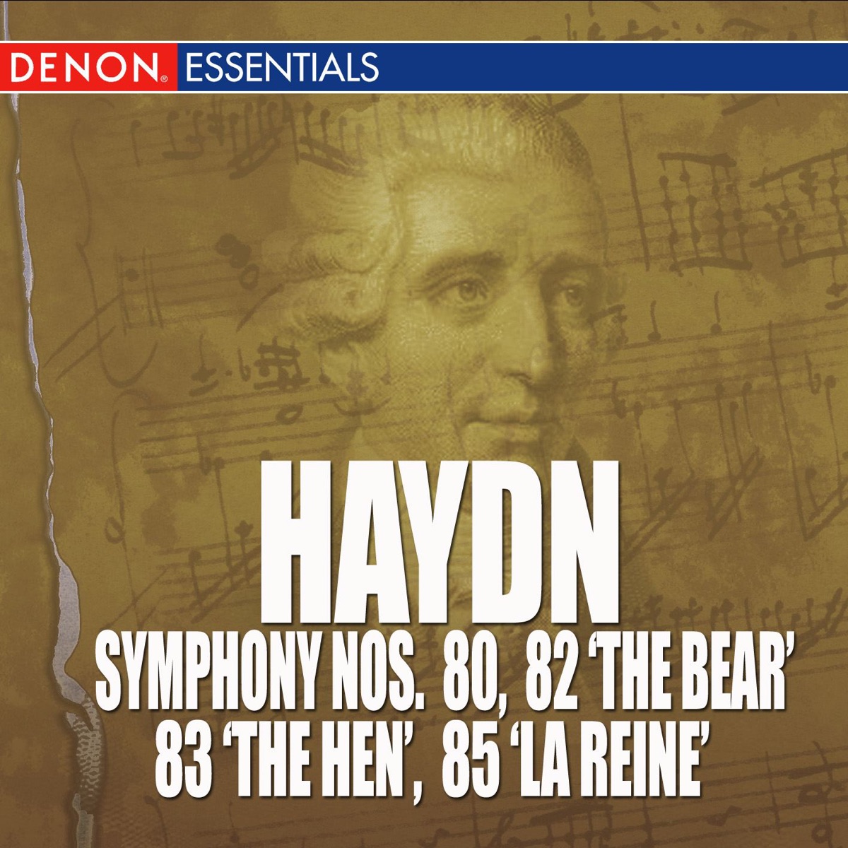 Haydn: Symphony Nos. 80, 82 'The Bear', 83 'The Hen' & 85 "La Reine" by Southgerman Philharmonic Orchestra & Alexander von Pitamic album cover