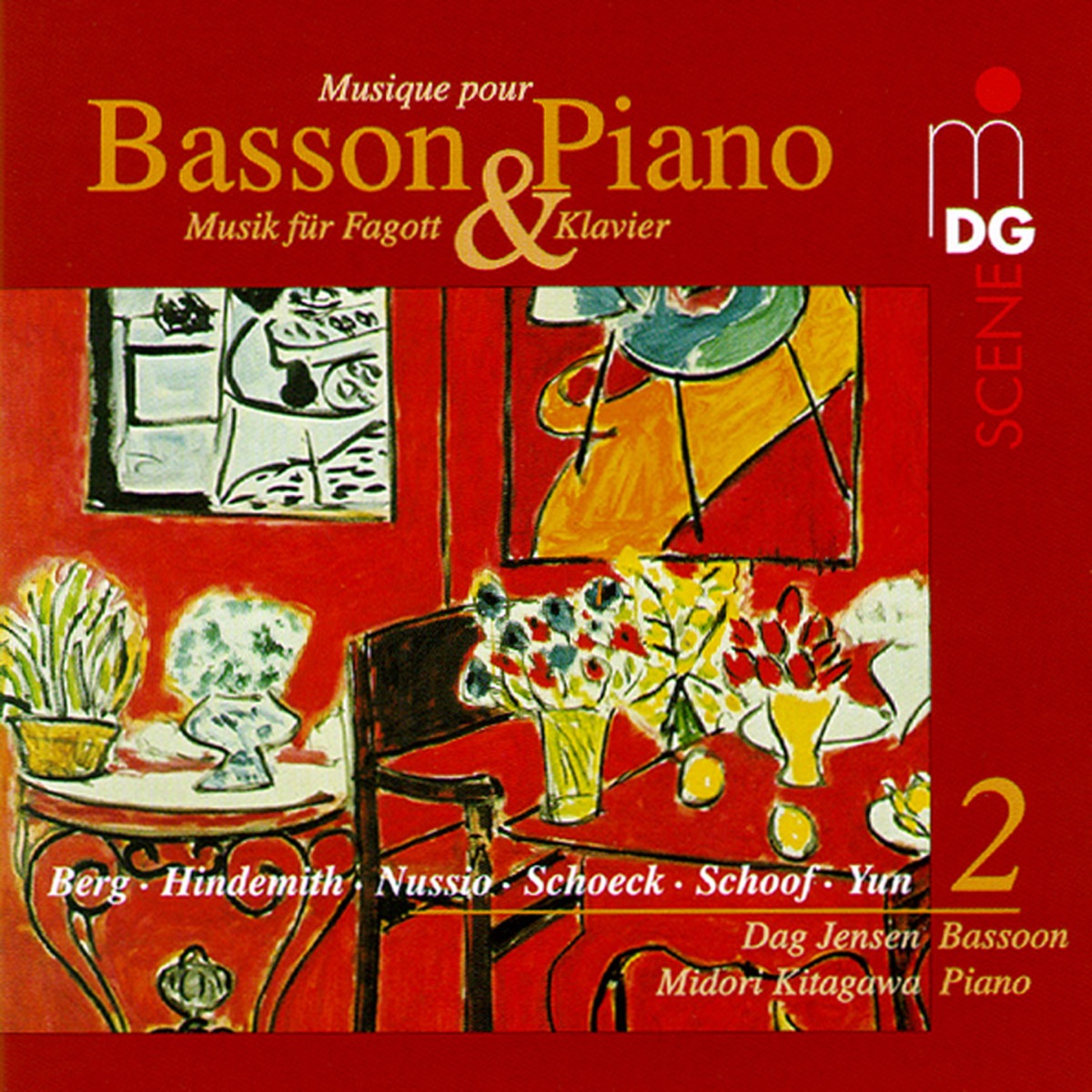 Basson & Piano Vol. 2 (Musik für Fagott & Klavier) by Dag Jensen & Midori Kitagawa album cover