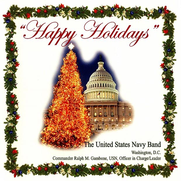 Happy Holidays by United States Navy Band album cover