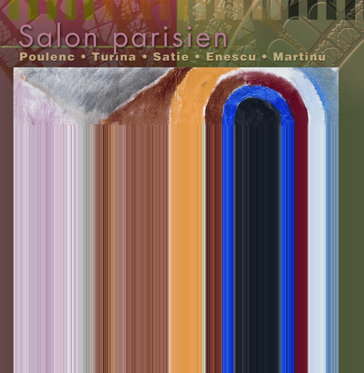 Poulenc - Turina: Violin Sonatas by Scott St. John & Rena Sharon album cover