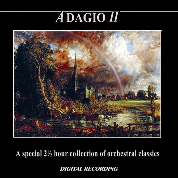 Adagio II: A Special 2 ½ Hour Collection of Orchestral Classics by Ladislav Kyselak, Capella Istropolitana, Rossini Ensemble, Hungarian State Opera Chamber Orchestra, Vienna Mozart Academy, Royal Philharmonic Orchestra, Slovak Philharmonic Orchestra, Polish National Radio Symphony Orchestra, Stefan Vladar, György Kertész, Ernst Ottensamer, Maria Kliegel, Idel Biret, Takako Nishizaki, Jenő Jandó, Julia Pantelyat & Tibor Kovács album cover