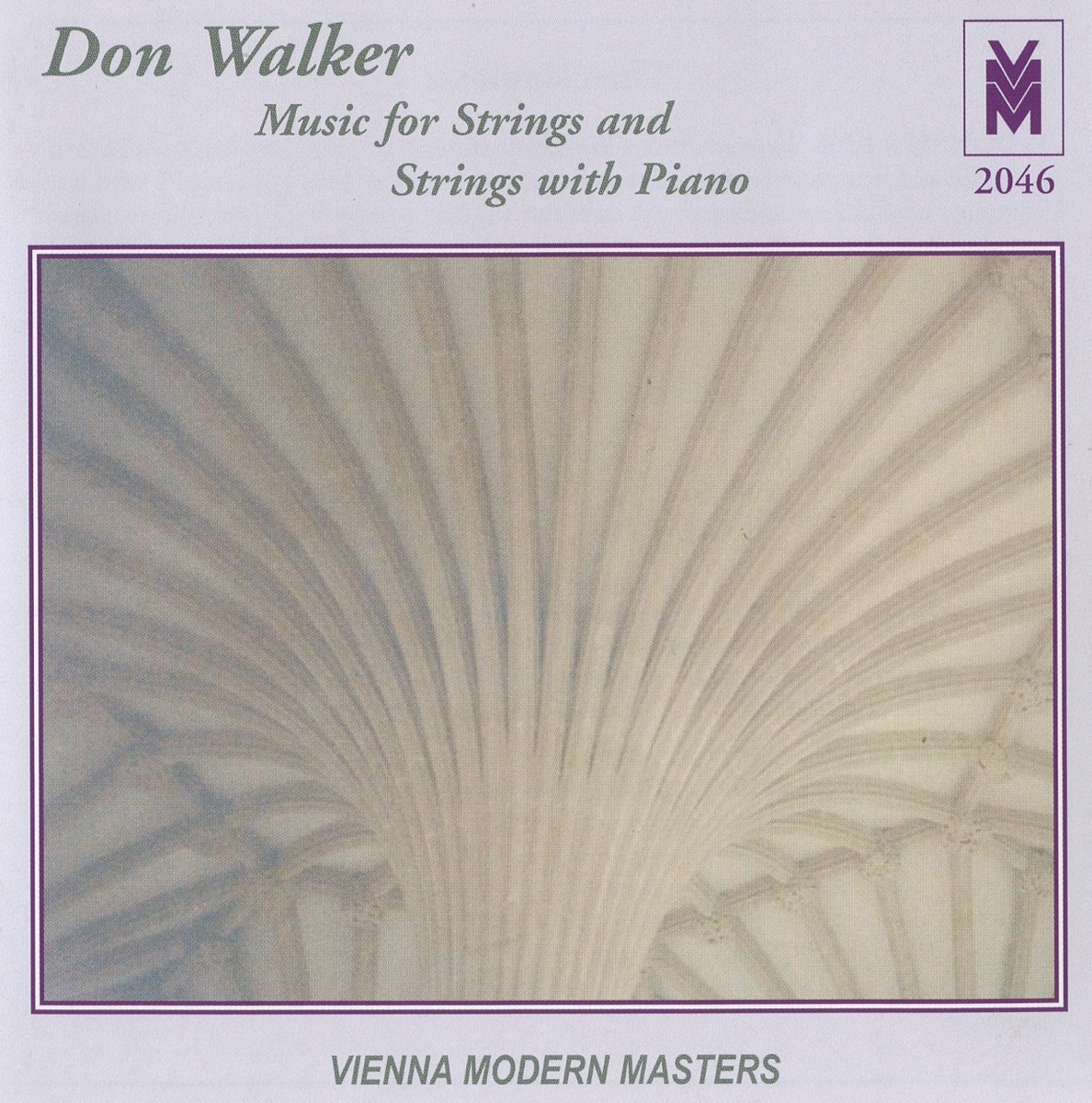 Walker: Music for Strings and Strings With Piano by Vit Muzik, Gabriel Pavlik, Vladislav Kvapil, Marian Pavlik, Lucie Kaucká & Marek Cermak album cover