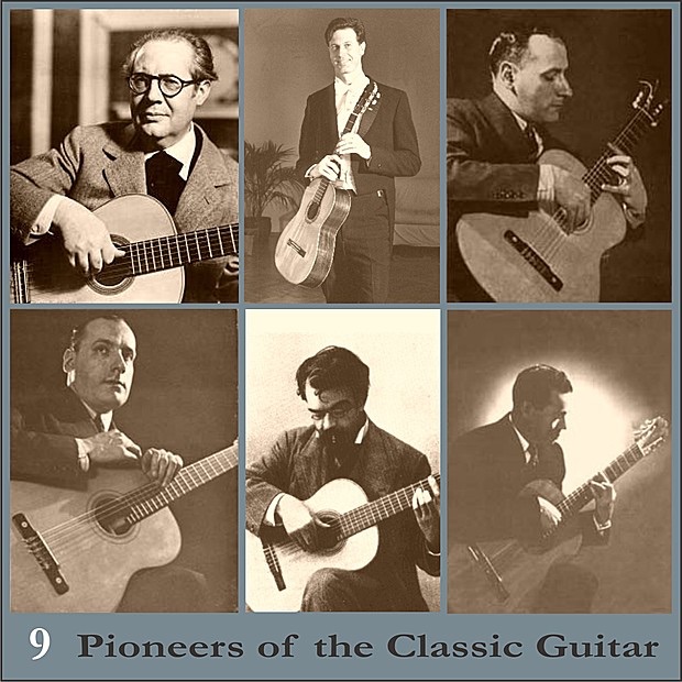 Pioneers of the Classic Guitar, Volume 9 - Recordings 1925-1930 by Maria Luisa Anido & Miguel Llobet album cover
