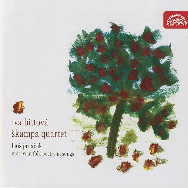 Moravian Folk Poetry In Songs by Iva Bittová & Skampa Quartet album cover