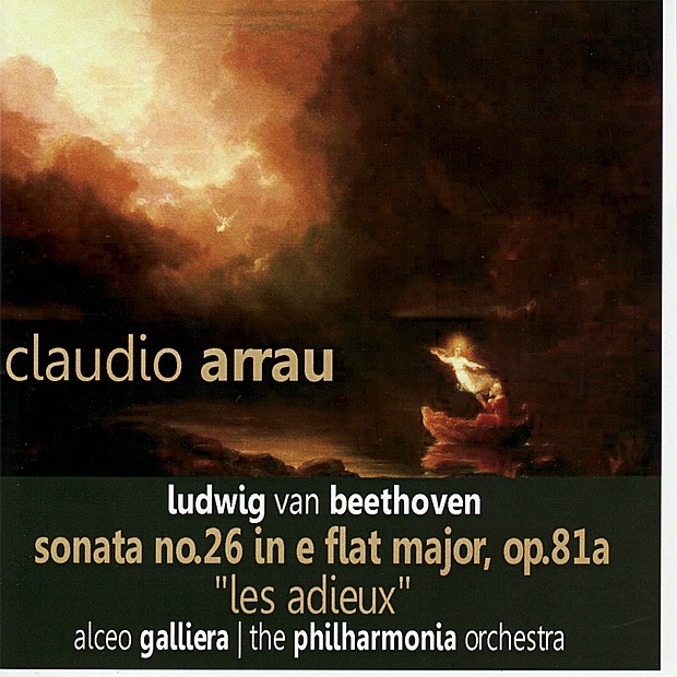 Beethoven: Sonata No. 26 In e Flat Major, Op. 81a by Claudio Arrau, Philharmonia Orchestra & Alceo Galliera album cover