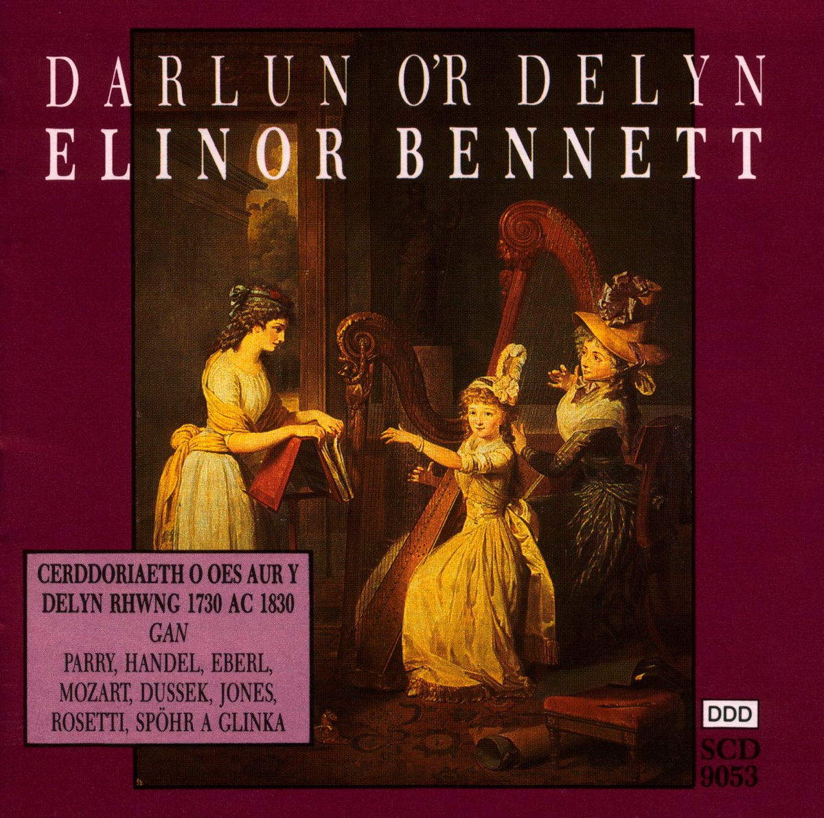 Darlun o'r Delyn (Portrait of the Harp) by Elinor Bennett album cover