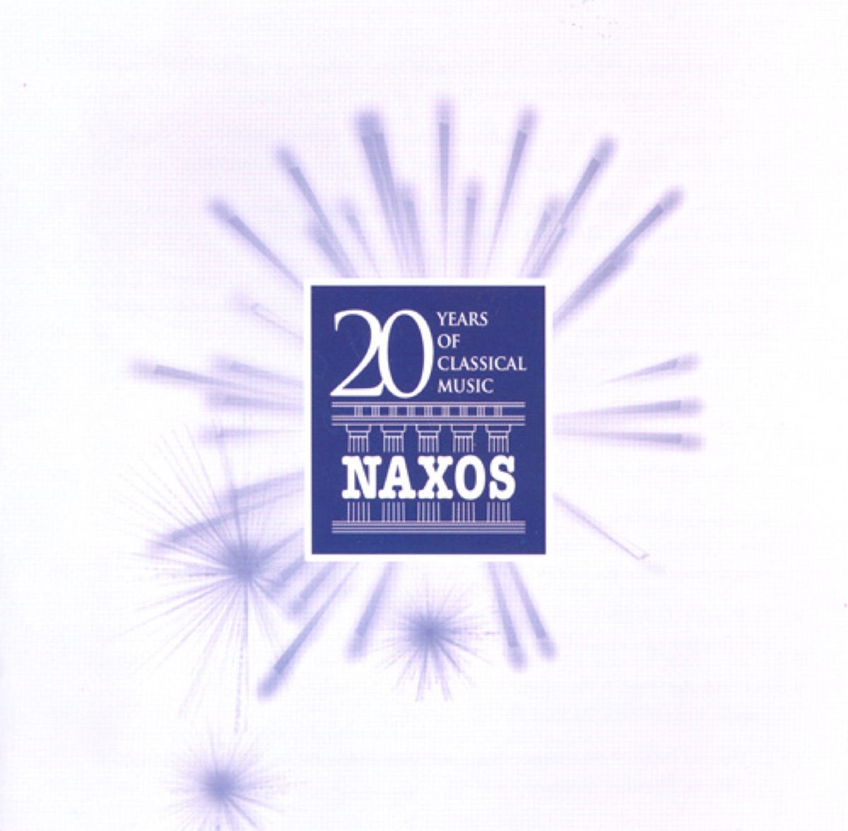 20 Years of Classical Music: Naxos Anniversary Collection (Naxos Denmark) by Ondrej Lenárd, Slovak Radio Symphony Orchestra, Christian Pollack, Slovak State Philharmonic Orchestra, Kosice, Adriana Kohutkova, Denisa Slepkovska, Johannes Wildner, Bertalan Hock, Jenő Jandó, François-Joël Thiollier, Dame Sarah Connolly, Simon Wright, Bournemouth Symphony Orchestra, Scholars Baroque Ensemble, Richard Edlinger, Capella Istropolitana, Ana Maria Martinez, Steven Mercurio, PKF - Prague Philharmonia, Alexander Rahbari, İdil Biret, Balázs Szokolay, Oxford Camerata, Jeremy Summerly, Anthony Bramall, Slovak Philharmonic Orchestra, Maria Kliegel, Jean-Francois Monnard, Bournemouth Sinfonietta, Vincenzo La Scola, Pier Giorgio Morandi, Hungarian State Opera Orchestra, Theodore Kuchar, Ukraine National Radio Symphony Orchestra, Gewandhaus Chamber Choir, Morten Schuldt-Jensen, Leipzig Chamber Orchestra, Roberto Servile, Will Humburg & Budapest Failoni Chamber Orchestra album cover