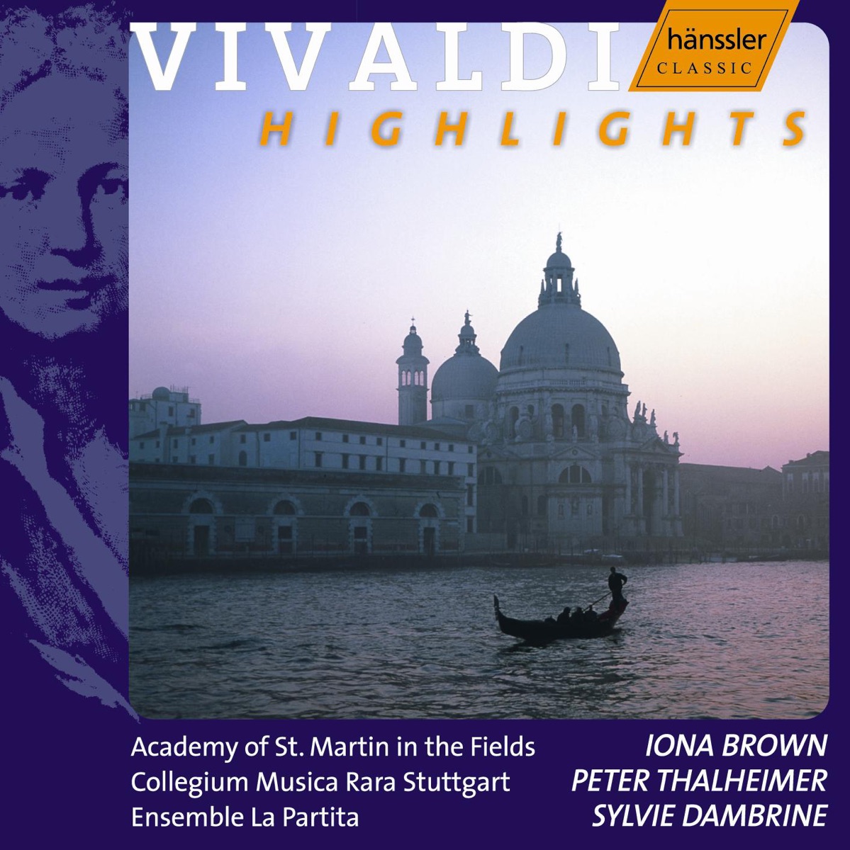 Vivaldi: Violin Concertos - Flute Concertos by Iona Brown, Academy of St Martin in the Fields, Jonathan Rees, Ralph de Souza, Briony Shaw, Sulamit Haecki, Ensemble La Partita & Sylvie Dambrine album cover