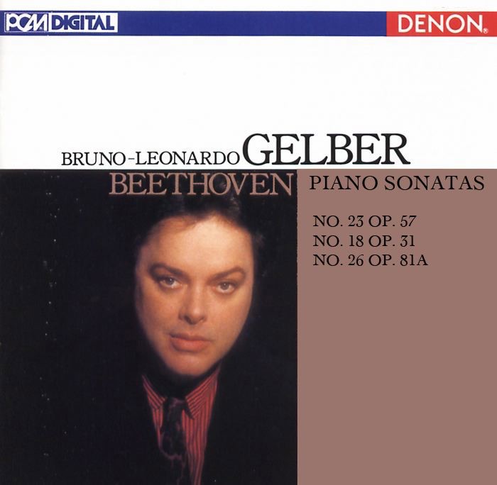 Beethoven: The Sonatas for Piano, Vol. 3 by Bruno-Leonardo Gelber album cover