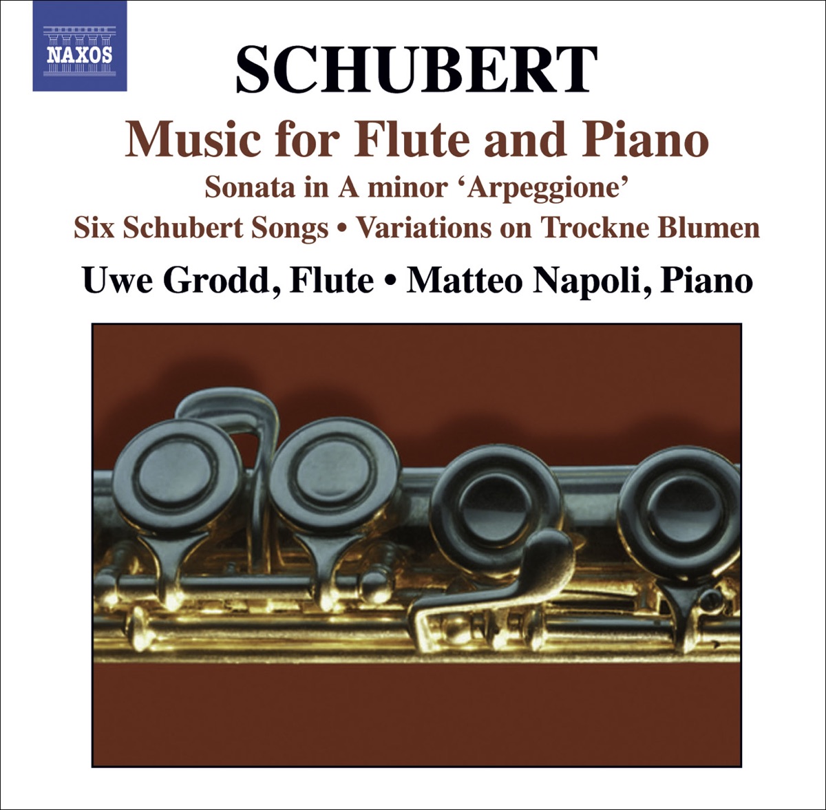 Schubert: Music for Flute and Piano by Matteo Napoli & Uwe Grodd album cover