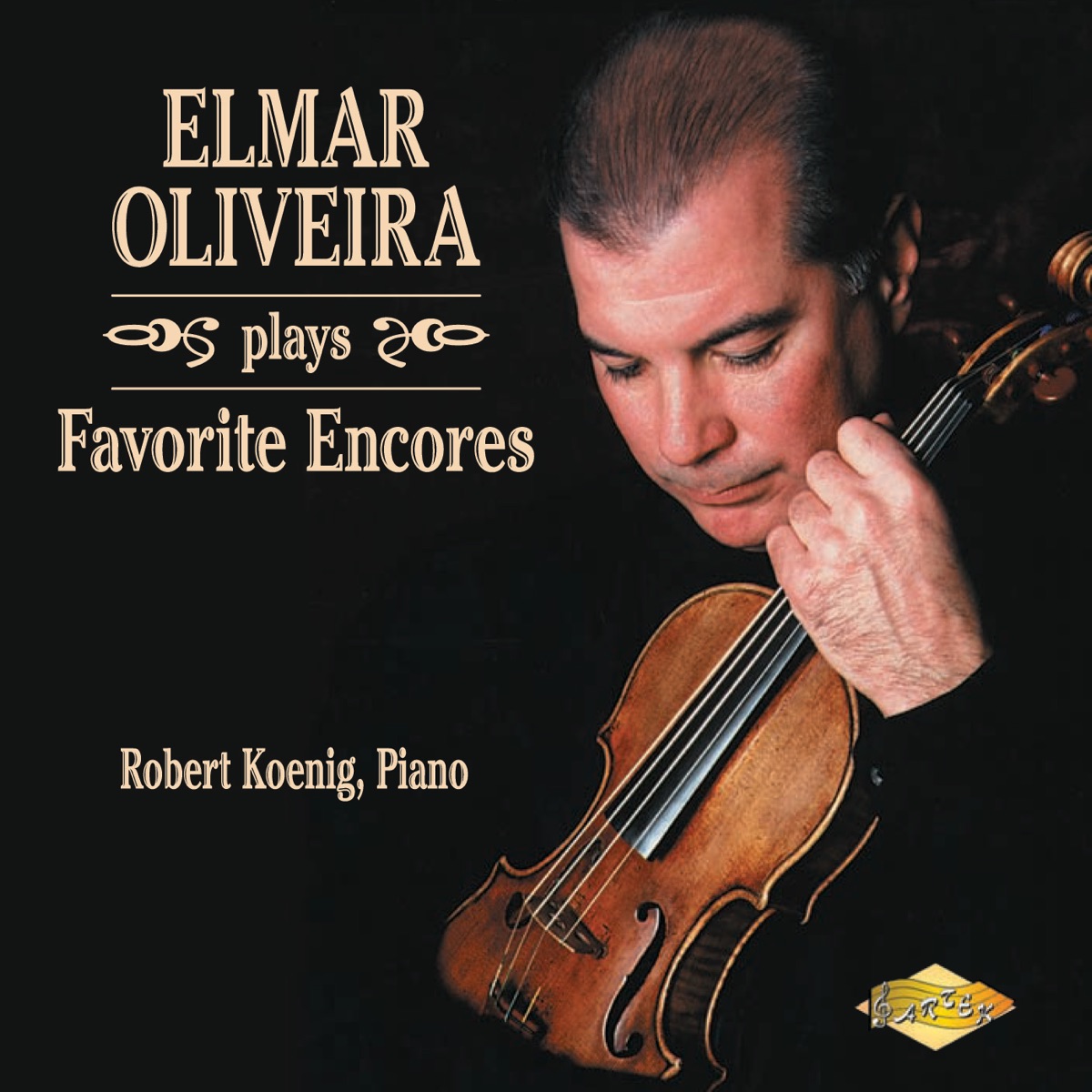 Favorite Violin Encores by Elmar Oliveira & Robert Koenig album cover